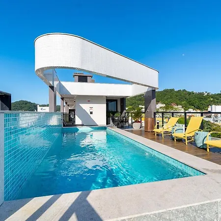 Confortavel Loft Duplex Em Condominio Com Piscina Bombinhas Exterior photo
