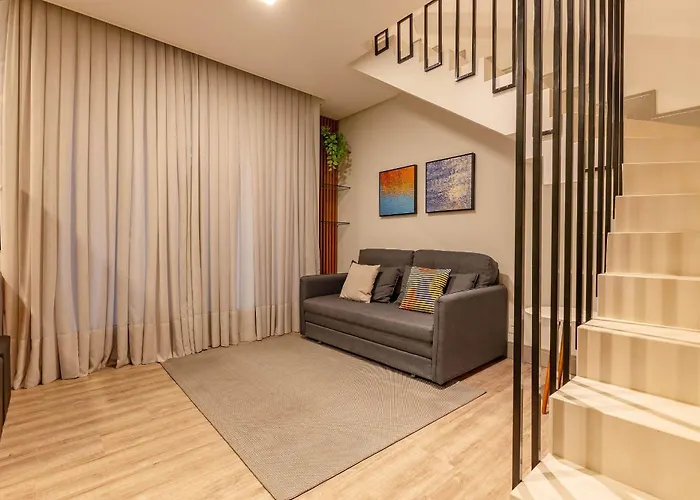 Confortavel Loft Duplex Em Condominio Com Piscina